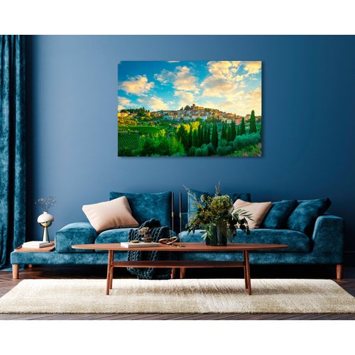 4047809885120 - Acrylglasbild QUEENCE Dorf in der Toskana beige (farbe bild(er) beige) B120cm H80cm Bilder Fine Art-Print in Galeriequalität 4047809885120 - Acrylglasbild QUEENCE Dorf in der Toskana beige (farbe bild(er) beige) B120cm H80cm Bilder Fine Art-Print in Galeriequalität