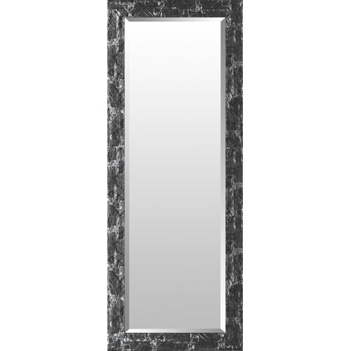 4251062202079 - Dekospiegel LENFRA Eva schwarz Spiegel B H T 63cm x 163cm x 3cm dekorative Rahmenoptik Kunststoff Glas Wandspiegel B63cm H163cm T3cm