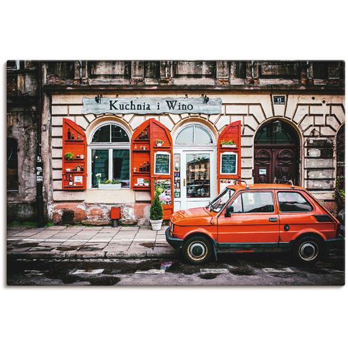 4059745118897 - Wandbild ARTLAND Kuchnia i Wino in Kraków Bilder Gr B H 120 cm x 80 cm Leinwandbild Auto Querformat 1 St rot Bild Metallbild Metallbilder Bilder als Alubild Leinwandbild Wandaufkleber oder Poster in versch Größen 4059745118897 - Wandbild ARTLAND Kuchnia i Wino in Kraków Bilder Gr B H 120 cm x 80 cm Leinwandbild Auto Querformat 1 St rot Bild Metallbild Metallbilder Bilder als Alubild Leinwandbild Wandaufkleber oder Poster in versch Größen