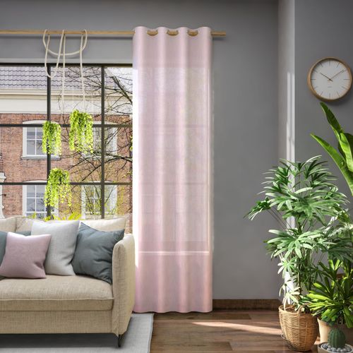 4006470481475 - Vorhang NEUTEX FOR YOU Libre-ECO Gr 1 lila (flieder) Gardinen 245cm Ösen 142cm Polyester Nachhaltig B142cm H245cm