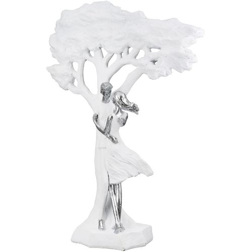 4001250620587 - Dekofigur CASABLANCA BY GILDE Skulptur Paar  Baum Liebesblicke weiß H 44 cm weiß B32cm H44cm T13cm Kunstharz Dekofiguren