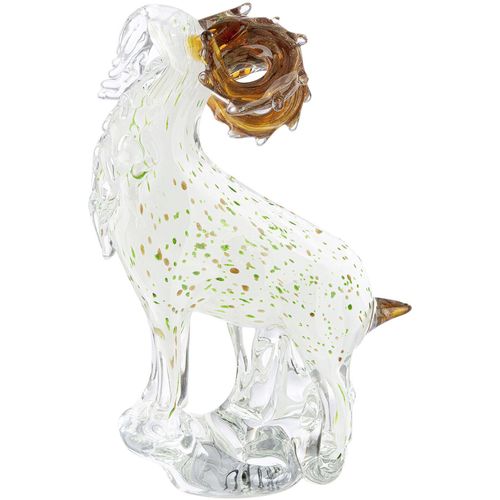 4063387593868 - Tierfigur CASABLANCA BY GILDE Figur Steinbock Steinbock weiß H 29 cm weiß B18cm H29cm T11cm Glas Dekofiguren 4063387593868 - Tierfigur CASABLANCA BY GILDE Figur Steinbock Steinbock weiß H 29 cm weiß B18cm H29cm T11cm Glas Dekofiguren