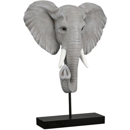 4063387591345 - Tierfigur GILDE Skulptur Elefant Ringo grau H 42 cm grau B25cm H42cm T8cm Kunstharz Dekofiguren 4063387591345 - Tierfigur GILDE Skulptur Elefant Ringo grau H 42 cm grau B25cm H42cm T8cm Kunstharz Dekofiguren