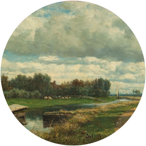 5011583536638 - Wandtattoo ART FOR THE HOME Landschaft Rijksmuseum Wandtattoos Gr Natur bunt (mehrfarbig) Wandtattoos Natur
