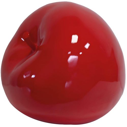4063387600924 - Dekoobjekt GILDE Skulptur Apple rot H 36 cm rot B36cm H36cm T36cm Ø36cm Kunstharz Dekofiguren