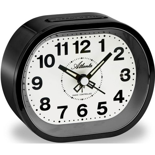 4026934186777 - Funkwecker ATLANTA 1867 7 schwarz Wecker 4026934186777 - Funkwecker ATLANTA 1867 7 schwarz Wecker