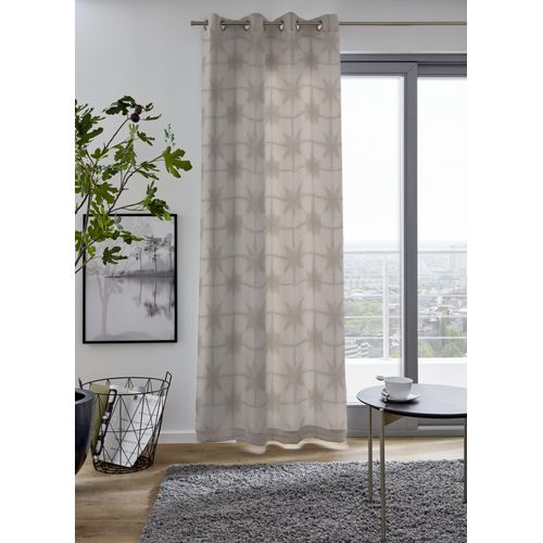 4025358015526 - Vorhang MY HOME OSLO beige B135cm H235cm Polyester Gardinen verschiedene Größen 4025358015526 - Vorhang MY HOME OSLO beige B135cm H235cm Polyester Gardinen verschiedene Größen