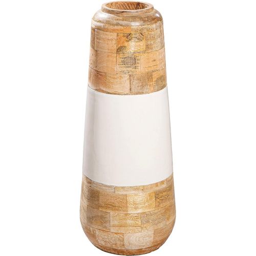 4063387584880 - Bodenvase GILDE Vase Naturelle naturfarben-weiß weiß (naturfarben weiß) B20cm H49cm T20cm Ø20cm Vasen