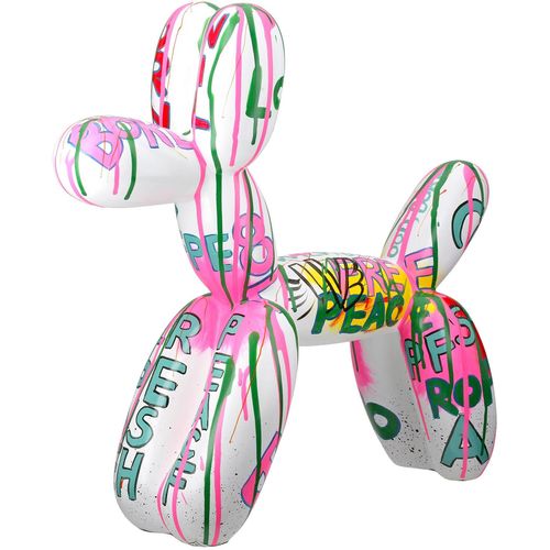 4063387596050 - Tierfigur CASABLANCA BY GILDE Figur Hund Pallone H 40 cm weiß B41cm H40cm T13cm Kunstharz Dekofiguren 4063387596050 - Tierfigur CASABLANCA BY GILDE Figur Hund Pallone H 40 cm weiß B41cm H40cm T13cm Kunstharz Dekofiguren