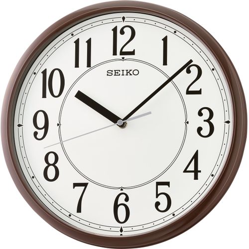 4517228837487 - Wanduhr SEIKO QXA756B braun Wanduhren Ø 305cm QuarzuhrWohnzimmerEsszimmerKücheArbeitszimmerBüro Flur 4517228837487 - Wanduhr SEIKO QXA756B braun Wanduhren Ø 305cm QuarzuhrWohnzimmerEsszimmerKücheArbeitszimmerBüro Flur