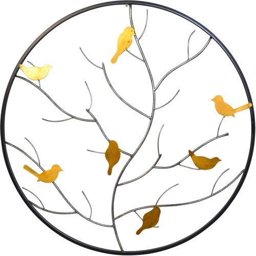 4046884073965 - Wanddekoobjekt PAJOMA Wanddekoration Wanddekoobjekte Gr T 2 cm schwarz Wanddekoration