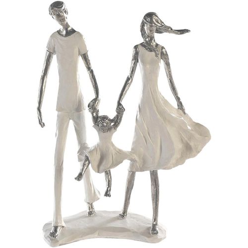 4001250798040 - Dekofigur CASABLANCA BY GILDE Skulptur Familie Family weiß H 12 cm weiß B31cm H12cm T23cm Kunstharz Dekofiguren