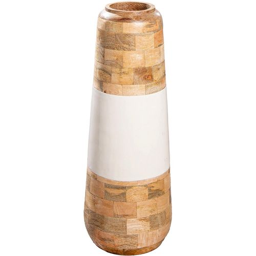 4063387584897 - Bodenvase GILDE Vase Naturelle naturfarben-weiß weiß (naturfarben weiß) B22cm H59cm T22cm Ø22cm Vasen 4063387584897 - Bodenvase GILDE Vase Naturelle naturfarben-weiß weiß (naturfarben weiß) B22cm H59cm T22cm Ø22cm Vasen