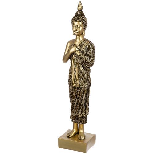 4063387588499 - Buddhafigur GILDE Figur Buddha denkender Buddha goldfarben H 55 cm gold (goldfarben) B125cm H55cm T95cm Kunstharz Dekofiguren 4063387588499 - Buddhafigur GILDE Figur Buddha denkender Buddha goldfarben H 55 cm gold (goldfarben) B125cm H55cm T95cm Kunstharz Dekofiguren