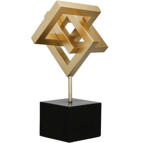 4063387698594 - Dekoobjekt CASABLANCA BY GILDE Dekoobjekt Connect goldfarben H 40 cm gold (goldfarben) B23cm H40cm T21cm Metall Dekofiguren 4063387698594 - Dekoobjekt CASABLANCA BY GILDE Dekoobjekt Connect goldfarben H 40 cm gold (goldfarben) B23cm H40cm T21cm Metall Dekofiguren