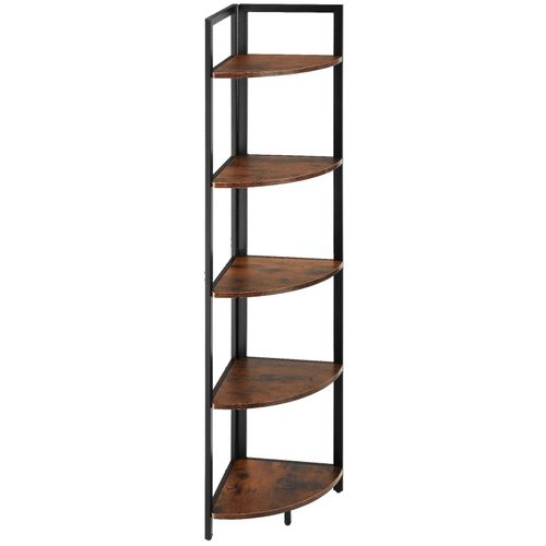 4061173243539 - tectake® Eckregal Industrial Style mit 5 Ebenen inklusive Kippschutz 30 x 30 x 150 cm 4061173243539 - tectake® Eckregal Industrial Style mit 5 Ebenen inklusive Kippschutz 30 x 30 x 150 cm