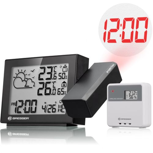 4007922089249 - BRESSER Projektions-Funkwetterstation MeteoTemp P