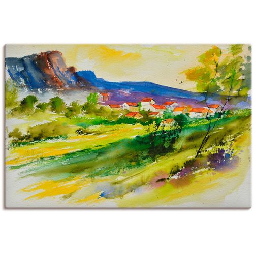 4058661645012 - Wandbild ARTLAND Landschaft und Wohnhäuser Bilder Gr B H 120 cm x 80 cm Leinwandbild Wiesen & Bäume Querformat 1 St grün Bild Poster Bilder als Alubild Leinwandbild Wandaufkleber oder in versch Größen 4058661645012 - Wandbild ARTLAND Landschaft und Wohnhäuser Bilder Gr B H 120 cm x 80 cm Leinwandbild Wiesen & Bäume Querformat 1 St grün Bild Poster Bilder als Alubild Leinwandbild Wandaufkleber oder in versch Größen