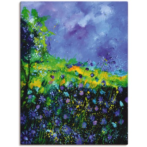 4059745463287 - Wandbild ARTLAND Wilde Blumen Bilder Gr B H 90 cm x 120 cm Leinwandbild Blumenwiese Hochformat 1 St blau Bild Metallbild Metallbilder Bilder als Alubild Leinwandbild Wandaufkleber oder Poster in versch Größen 4059745463287 - Wandbild ARTLAND Wilde Blumen Bilder Gr B H 90 cm x 120 cm Leinwandbild Blumenwiese Hochformat 1 St blau Bild Metallbild Metallbilder Bilder als Alubild Leinwandbild Wandaufkleber oder Poster in versch Größen