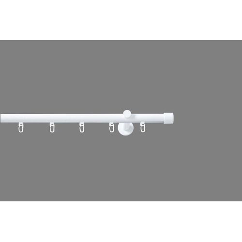 4015161079907 - Innenlaufschiene Gorra Gr 6 weiß L240cm Ø20mm Aluminium Metall Gardinenstangen