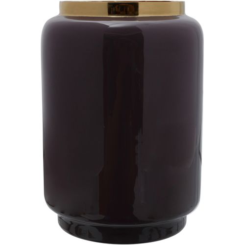 4063074443377 - Dekovase KAYOOM Vase Art Deco 425 Vasen Gr B H T 145 cm x 20 cm x 145 cm Ø 145 cm lila Blumenvasen