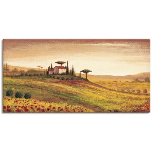 4055327158640 - Wandbild ARTLAND Toskanalandschaft mit Mohnblumen Bilder Gr B H 150 cm x 75 cm Leinwandbild Europa 1 St braun Bild Poster Bilder als Alubild Leinwandbild Wandaufkleber oder in versch Größen 4055327158640 - Wandbild ARTLAND Toskanalandschaft mit Mohnblumen Bilder Gr B H 150 cm x 75 cm Leinwandbild Europa 1 St braun Bild Poster Bilder als Alubild Leinwandbild Wandaufkleber oder in versch Größen