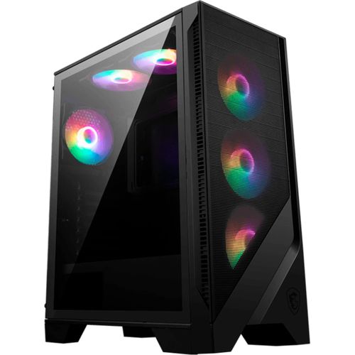 4711377121576 - MAG FORGE 120A AIRFLOW Computer-Gehäuse Midi Tower Schwarz Transparent 4711377121576 - MAG FORGE 120A AIRFLOW Computer-Gehäuse Midi Tower Schwarz Transparent