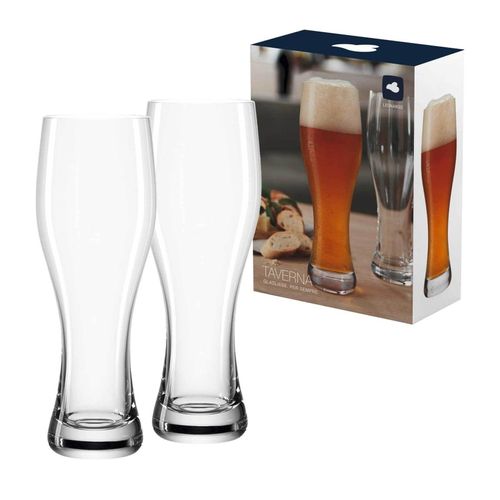 4002541494481 - Weizenbiergläser-Set LEONARDO TAVERNA (BHT 18x24x9 cm) LEONARDO 4002541494481 - Weizenbiergläser-Set LEONARDO TAVERNA (BHT 18x24x9 cm) LEONARDO