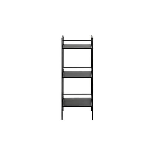 4001070545213 - Regal HAKU 3 Fachböden mit jeweils bis zu 8 kg Tragkraft B 350 x T 250 x H 950 mm Stahl Metall schwarz 4001070545213 - Regal HAKU 3 Fachböden mit jeweils bis zu 8 kg Tragkraft B 350 x T 250 x H 950 mm Stahl Metall schwarz