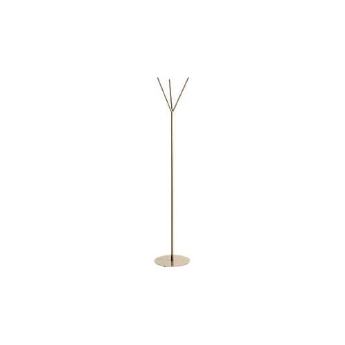 4001070479990 - Garderobenständer HAKU 3 Haken Gesamttragkraft 25 kg Fußplatte Ø 350 x H 1730 mm Stahlrohr pulverbeschichtet Metall schilfgrün