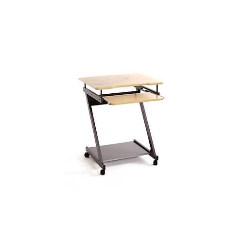 4001070229625 - Computerwagen HAKU 3 Ablageflächen bis 15 kg 4 Rollen B 600 x T 490 x H 760 mm Stahl Holz anthrazit helles Eiche-Dekor 4001070229625 - Computerwagen HAKU 3 Ablageflächen bis 15 kg 4 Rollen B 600 x T 490 x H 760 mm Stahl Holz anthrazit helles Eiche-Dekor