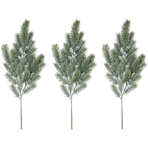 4064118113324 - Winterliche Kunstpflanze CREATIV GREEN Weihnachtsdeko Kunstpflanzen Gr H 67 cm 3 St grün Kunstpflanzen Zweig 3 Stück im Set