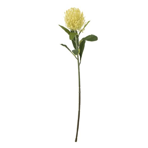 5711173342983 - Needle Flower Stiel Gelb Kunstblume Ø 75xH61 cm