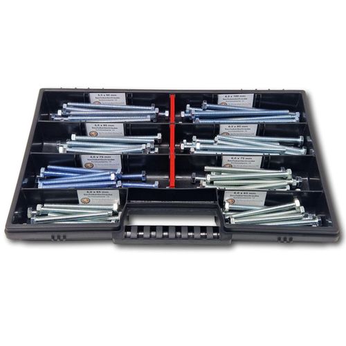4270002651180 - Sechskantschrauben Sortiment M6 65mm-100mm 110 tlg Schraubenbox DIN 933 ISO4017 Vollgewindeschrauben Maschinenschrauben Gewindeschrauben Sechskantschrauben 4270002651180 - Sechskantschrauben Sortiment M6 65mm-100mm 110 tlg Schraubenbox DIN 933 ISO4017 Vollgewindeschrauben Maschinenschrauben Gewindeschrauben Sechskantschrauben