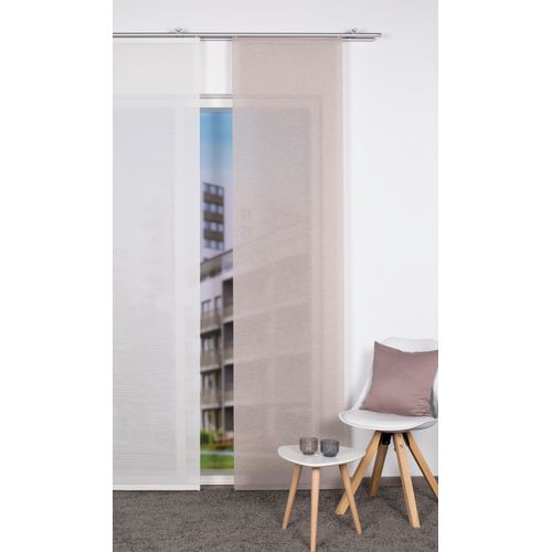 4056751381291 - Schiebegardine HOME WOHNIDEEN SIEGLINDE Gr 1 grau (taupe) B60cm H245cm Polyester Gardinen HxB 245x60 Bambusoptik 4056751381291 - Schiebegardine HOME WOHNIDEEN SIEGLINDE Gr 1 grau (taupe) B60cm H245cm Polyester Gardinen HxB 245x60 Bambusoptik