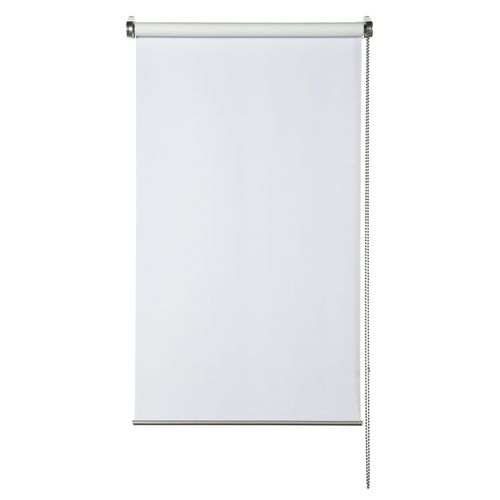 4003018369912 - Seitenzugrollo EASYFIX Rollo Verdunklung Premium weiß B120cm H150cm Polyester Rollos Rollokette aus Metall 4003018369912 - Seitenzugrollo EASYFIX Rollo Verdunklung Premium weiß B120cm H150cm Polyester Rollos Rollokette aus Metall