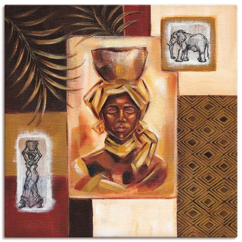 4057738429012 - Wandbild ARTLAND Aus Afrika I Bilder Gr B H 100 cm x 100 cm Leinwandbild Frau quadratisch 1 St braun Bild Poster Bilder als Leinwandbild Wandaufkleber oder in versch Größen 4057738429012 - Wandbild ARTLAND Aus Afrika I Bilder Gr B H 100 cm x 100 cm Leinwandbild Frau quadratisch 1 St braun Bild Poster Bilder als Leinwandbild Wandaufkleber oder in versch Größen