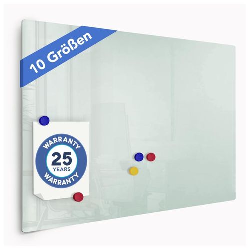 4059382284030 - Glas-Whiteboard Sicherheitsglas Rahmenlos Für Zuhause oder im Büro