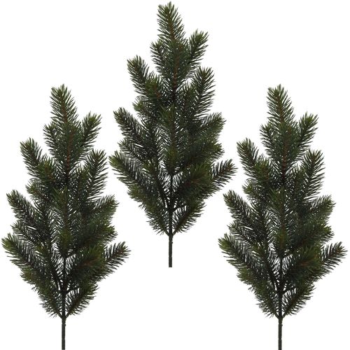 4064118884224 - Winterliche Kunstpflanze CREATIV DECO Weihnachtsdeko Kunstpflanzen Gr H 66 cm 3 St grün Kunstpflanzen Zweig im 3er Set 4064118884224 - Winterliche Kunstpflanze CREATIV DECO Weihnachtsdeko Kunstpflanzen Gr H 66 cm 3 St grün Kunstpflanzen Zweig im 3er Set