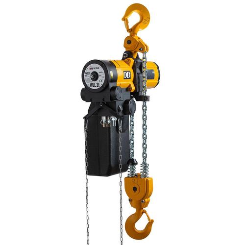 8719482007408 - Delta Hoisting Delta Druckluft Kettenzug für ATEX Zone 2 Tragkraft 20t Länge 30m