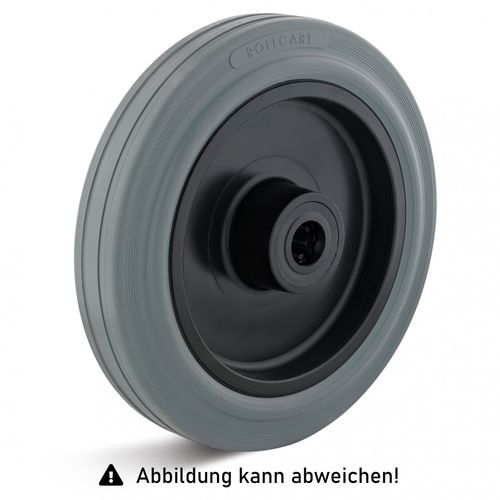 4250448507807 - Rollcart TPE-Rolle Ø160x40mm in grau 180kg Tragkraft 4250448507807 - Rollcart TPE-Rolle Ø160x40mm in grau 180kg Tragkraft