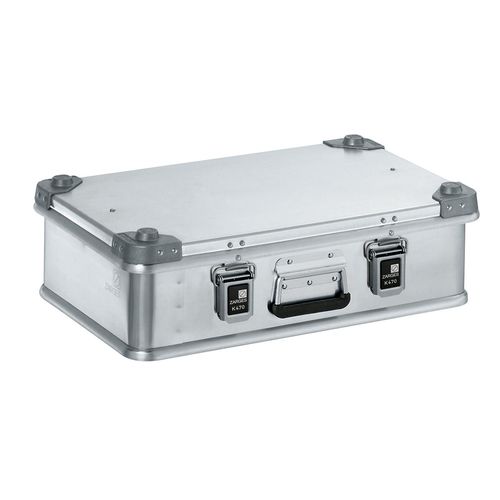 4003866405688 - Alu-Transportkiste Inhalt 42 l Innen-LxBxH 550 x 350 x 220 mm in robuster Ausführung ZARGES