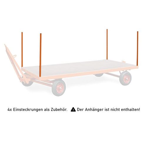 4250448504226 - Einsteckrungen für Schwerlast-Industrieanhänger aus Quadratrohr 4 Stück 4250448504226 - Einsteckrungen für Schwerlast-Industrieanhänger aus Quadratrohr 4 Stück