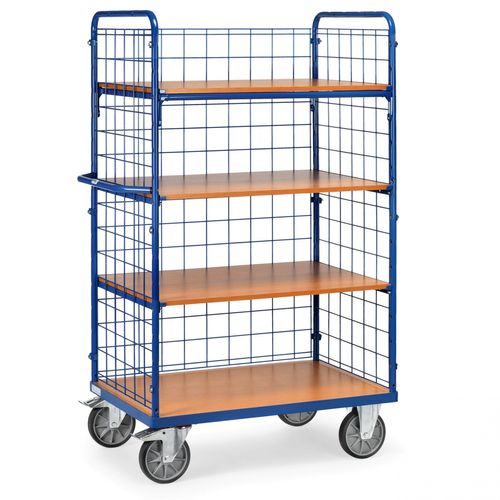 4017976841212 - Fetra fetra 8412-1 Etagenwagen Stahl pulverbeschichtet Traglast (max) 500 kg Brillantblau (RAL 5007) 4017976841212 - Fetra fetra 8412-1 Etagenwagen Stahl pulverbeschichtet Traglast (max) 500 kg Brillantblau (RAL 5007)