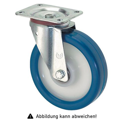 4250448508552 - Rollcart Polyurethan- Bockrolle Ø200x50mm mit Kunststoff -Felge 400kg Tragkraft 4250448508552 - Rollcart Polyurethan- Bockrolle Ø200x50mm mit Kunststoff -Felge 400kg Tragkraft