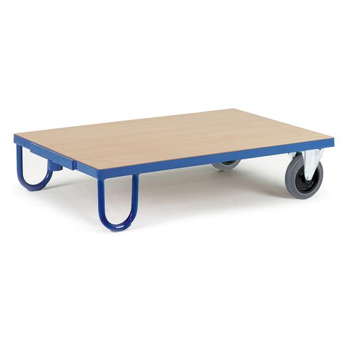 4250448500747 - Rollcart Rollplatte 800kg Tragkraft 1000x700mm Vollgummi