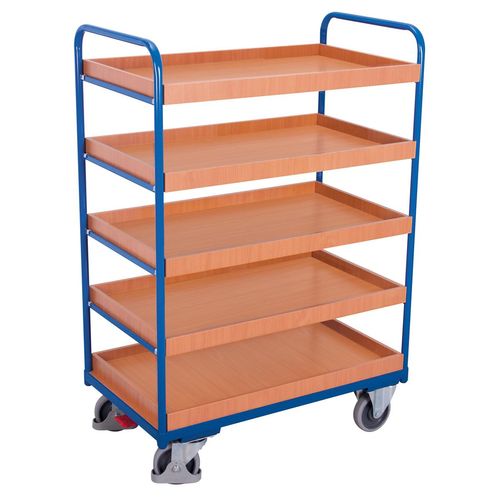 4035694000810 - VARIOfit SW-500214 Etagenwagen Stahl pulverbeschichtet Traglast (max) 250 kg Enzianblau (RAL 5010) 4035694000810 - VARIOfit SW-500214 Etagenwagen Stahl pulverbeschichtet Traglast (max) 250 kg Enzianblau (RAL 5010)