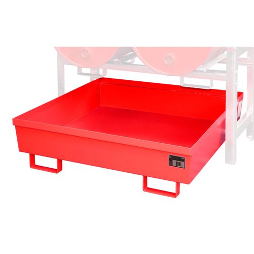4052462057630 - Auffangwanne FRA-2 1380x580x850mm 280l Feuerrot