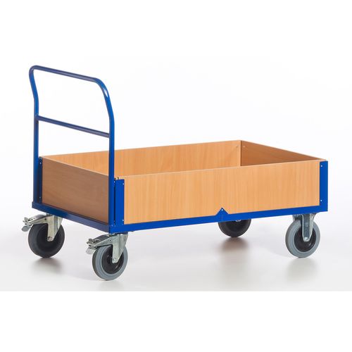 4250448500488 - Rollcart Bordwandwagen mit 4 Wänden 1200x780mm 600kg Tragkraft 4250448500488 - Rollcart Bordwandwagen mit 4 Wänden 1200x780mm 600kg Tragkraft