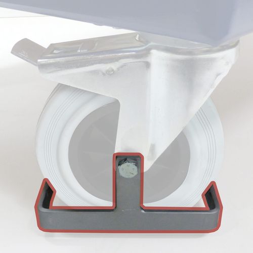 4250448510180 - Rollcart Fußschutz für Rad-Ø 125mm als Mehrpreis 4 Stück 4250448510180 - Rollcart Fußschutz für Rad-Ø 125mm als Mehrpreis 4 Stück